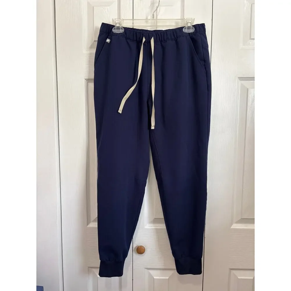 Figs Men’s Navy Blue Tansen Jogger Scrub Pants Size Small